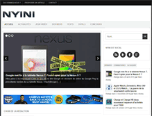 Tablet Screenshot of nyini.com